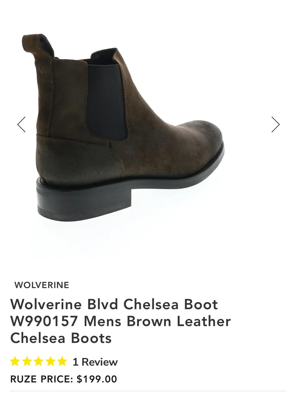 Wolverine timeless chukka